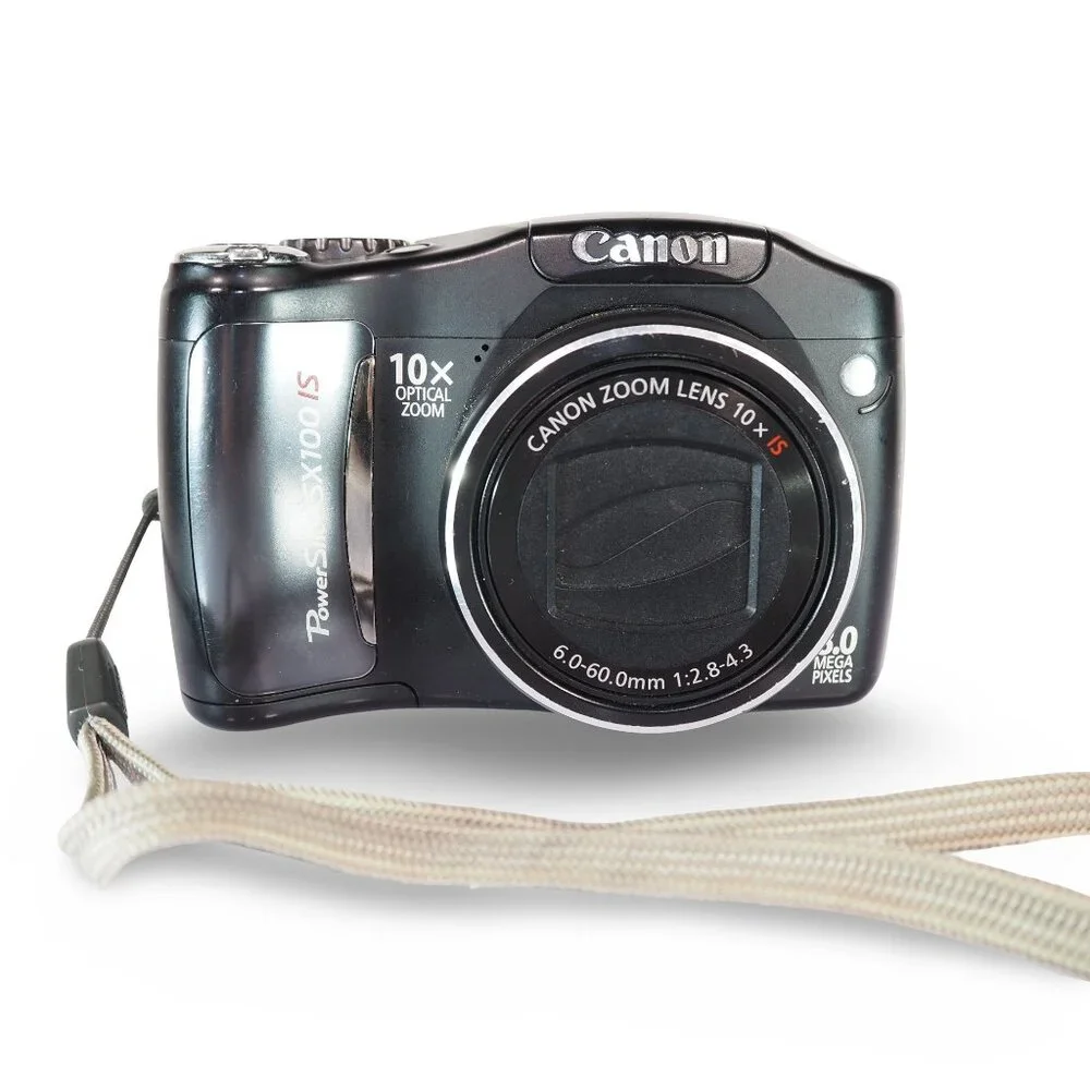 Canon Powershot SX100 IS 8.0MP Digital Camera with Box Tested / Working Conditio